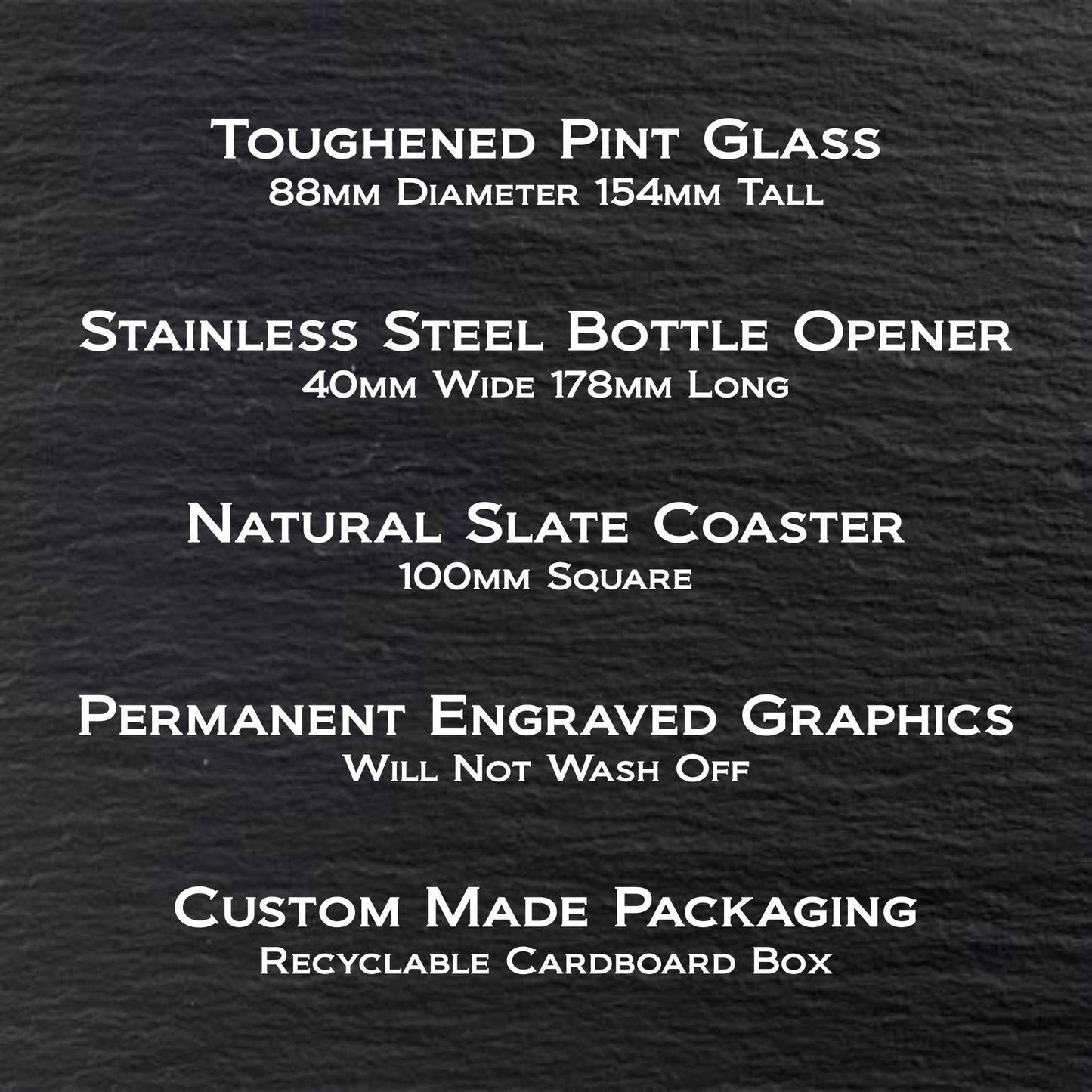 F-14 Tomcat with Flag Of The United States Of America Engraved Pint Glass Set With Slate Coaster & Stainless Steel Bottle Opener