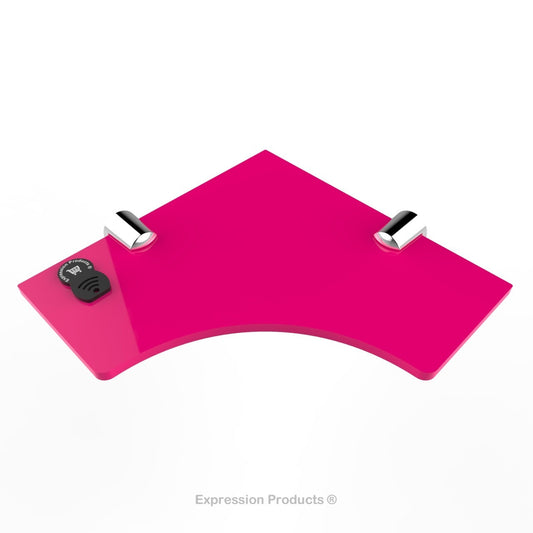 Corner Acrylic Shelf - Style 004 - Expression Products Ltd