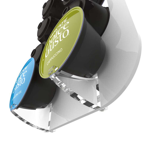 Dolce Gusto spare display pod clips. 4 spare clips per pack.